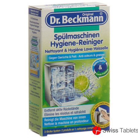 Dr Beckmann dishwashers hygiene cleaner 75 g