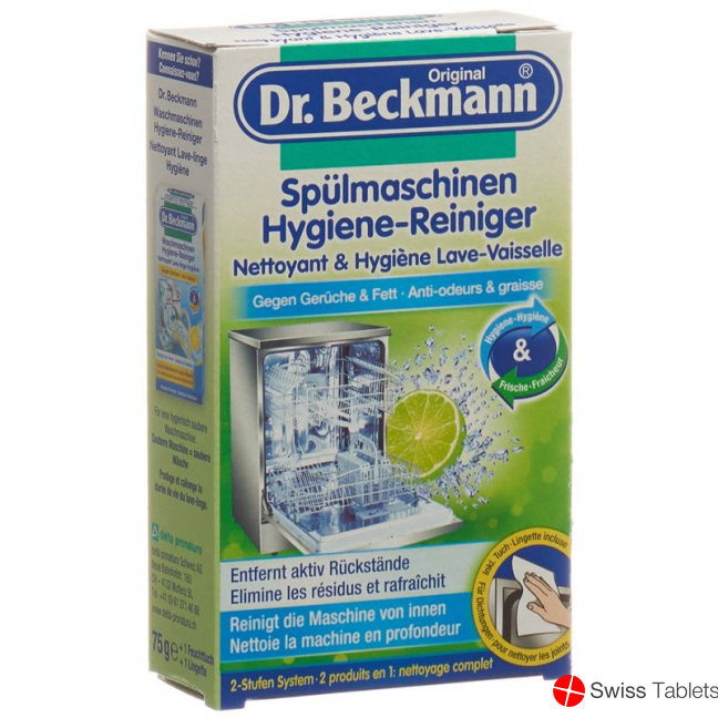 Dr Beckmann dishwashers hygiene cleaner 75 g