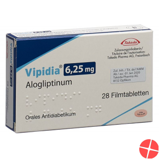 Vipidia Filmtabl 25.6 mg 28 pcs