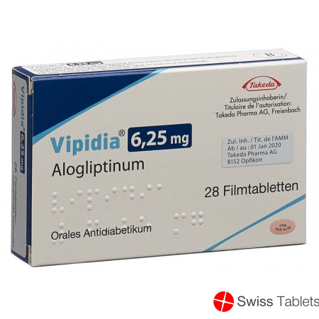 Vipidia Filmtabl 25.6 mg 28 pcs