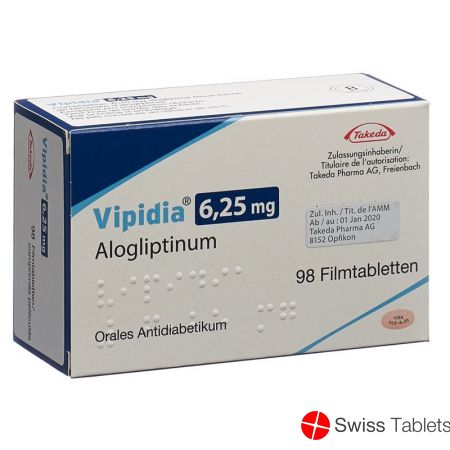 Vipidia Filmtabl 25.6 mg 98 pcs