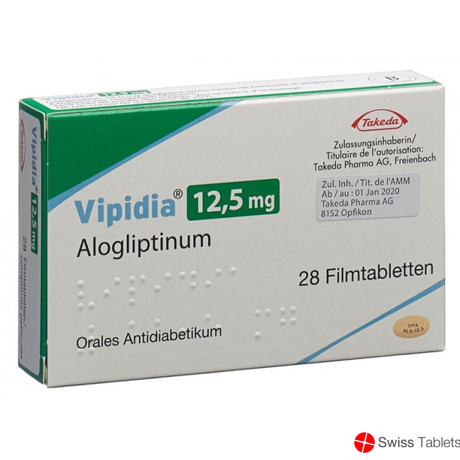Vipidia Filmtabl 12.5 mg 28 pcs