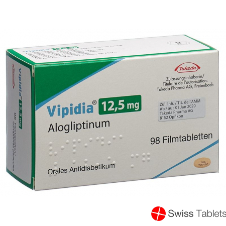 Vipidia Filmtabl 12.5 mg 98 pcs
