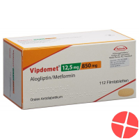 Vipdomet Filmtabl 12.5 / 850 mg 112 pcs