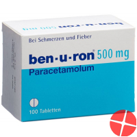 Ben-u-ron tablets 500 mg 100 pcs