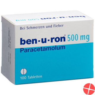 Ben-u-ron tablets 500 mg 100 pcs