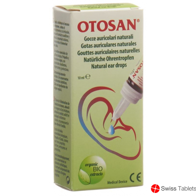 Otosan gocce auricolari naturali 10 ml buy online