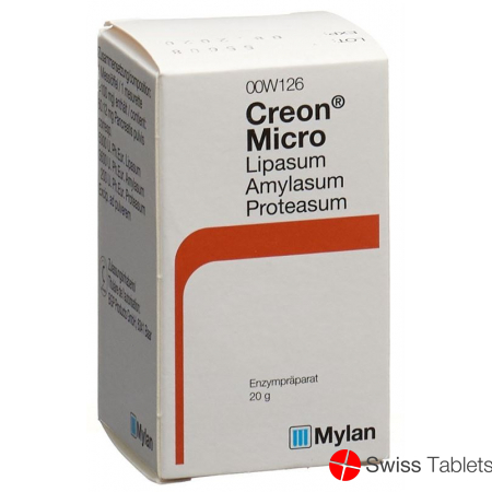 Creon micro micropellets Glasfl 20 g
