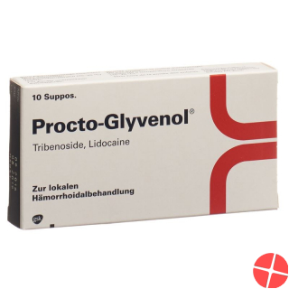 Procto Glyvenol 10 Zäpfchen