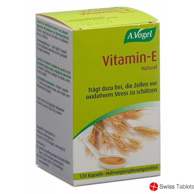A. Vogel Vitamin E 120 capsules