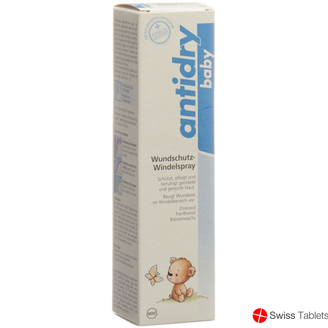 Antidry baby diaper Wundschutz Spray 100 ml