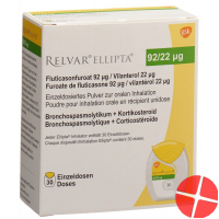Relvar Ellipta Inh PLV 92mcg / 22mcg 30 Dos