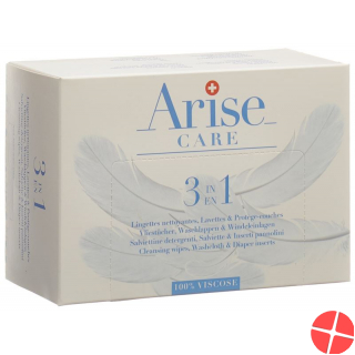 Arise Swiss Baby Care 2in1 wipes & napkin 50 pcs