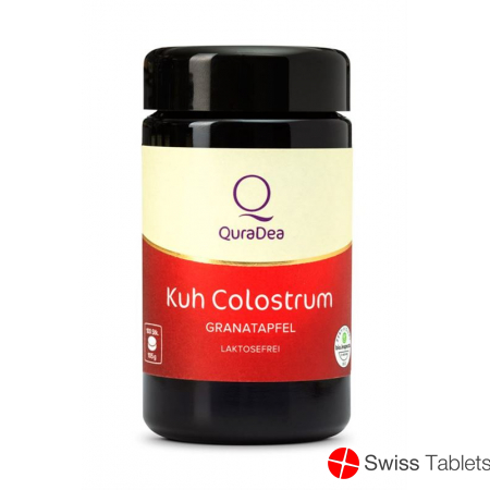 QuraDea Cow Colostrum tbl with pomegranate and elderberry 120 pcs