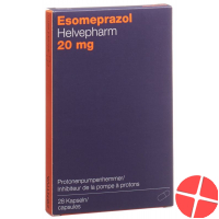 Esomeprazole Helvepharm Kaps 20 mg 28 pcs