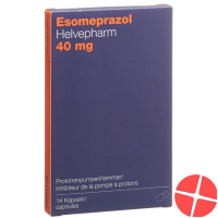 Esomeprazole Helvepharm Kaps 40 mg 14 pcs