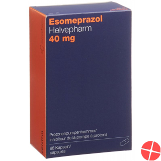 Esomeprazole Helvepharm Kaps 40 mg 98 pcs