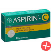 Aspirin C Brausetabl 10 pcs