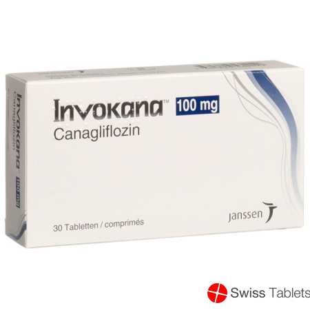 Invokana 100 mg 30 tablets