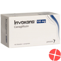 Invokana 100 mg 100 tablets