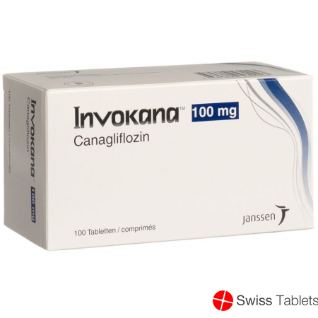 Invokana 100 mg 100 tablets