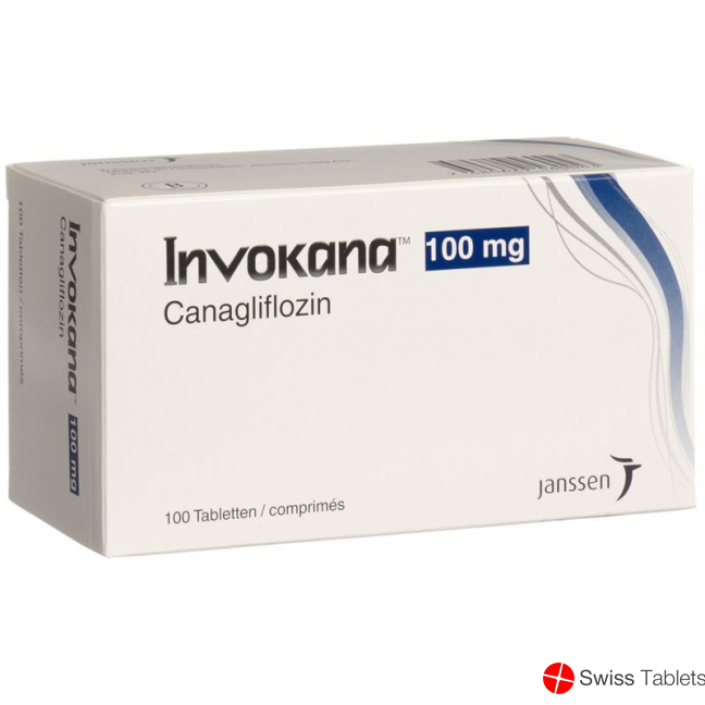 Invokana 100 mg 100 tablets