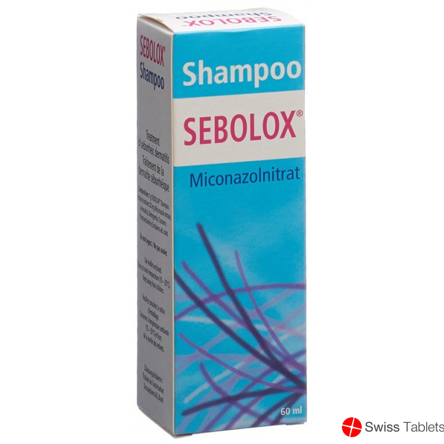 Sebolox shampoo solution bottle 60 ml buy online