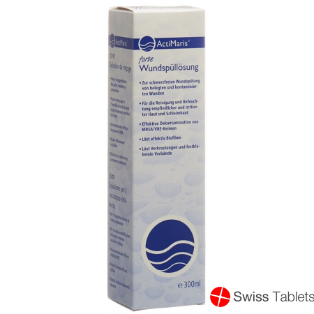 ActiMaris forte 300 ml of wound irrigation solution