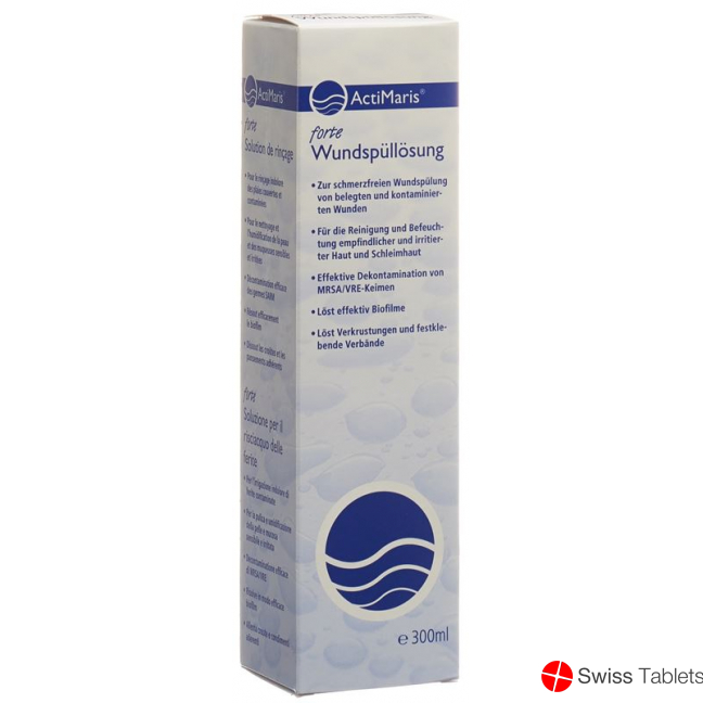 ActiMaris forte 300 ml of wound irrigation solution