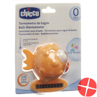 Chicco Bath Thermometer Globe Fish Orange 0m +