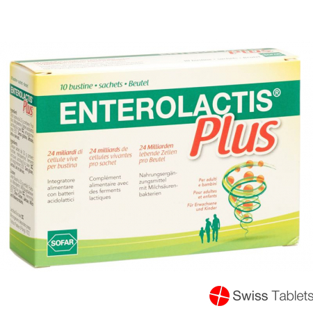 Enterolactis Plus 10 bags 3 g buy online