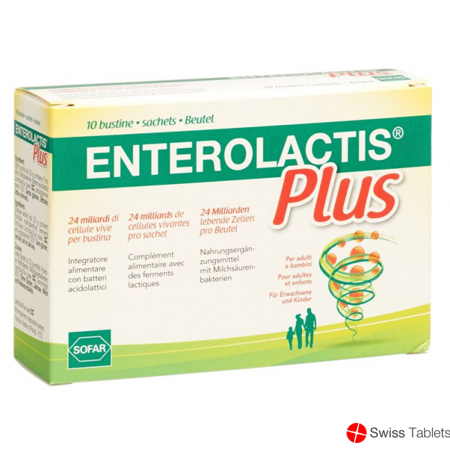 Enterolactis Plus 10 bags 3 g buy online