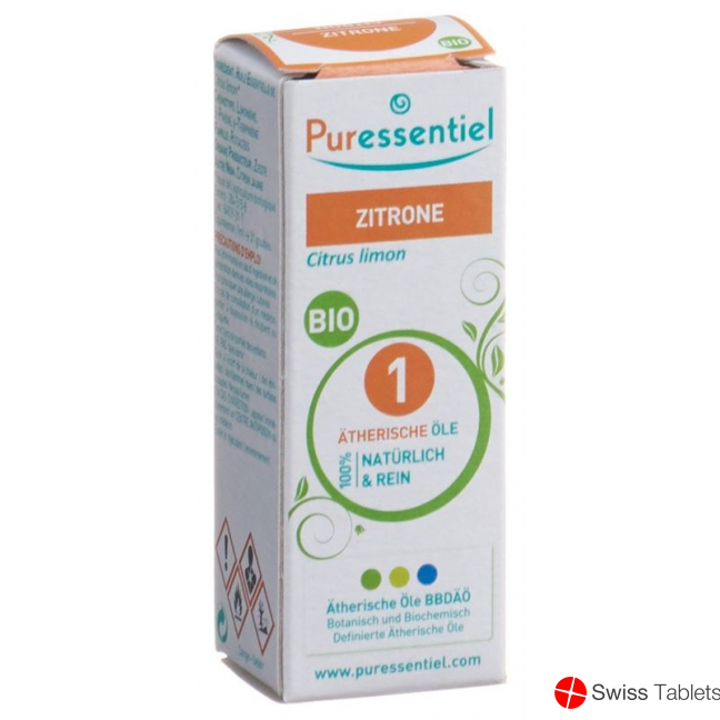 Puressentiel 10 ml lemon essential oil organic