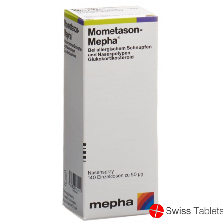Mometasone nasal spray 50 mcg Mepha 140 Dos