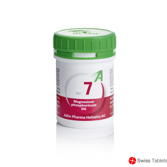 Adler Schüssler NR7 magnesium phosphoricum tbl D 6 100 g of