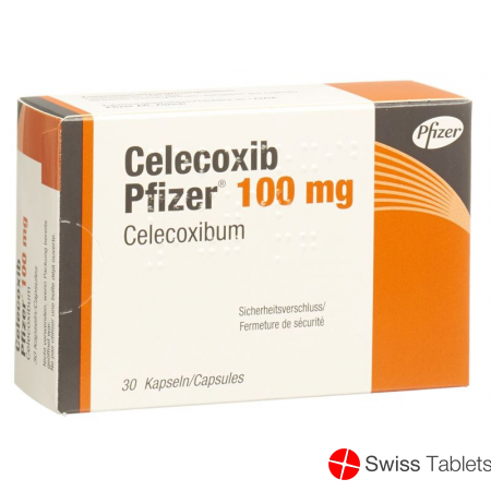 Celecoxib Pfizer Kaps 100 mg 30 pcs Celecoxib Pfizer Kaps 100 mg 30 pcs
