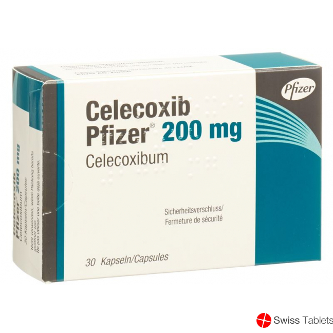 Celecoxib Pfizer Kaps 200 mg 30 pcs Celecoxib Pfizer Kaps 200 mg 30 pcs