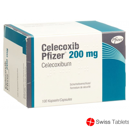 Celecoxib Pfizer Kaps 200 mg 100 pcs Celecoxib Pfizer Kaps 200 mg 100 pcs