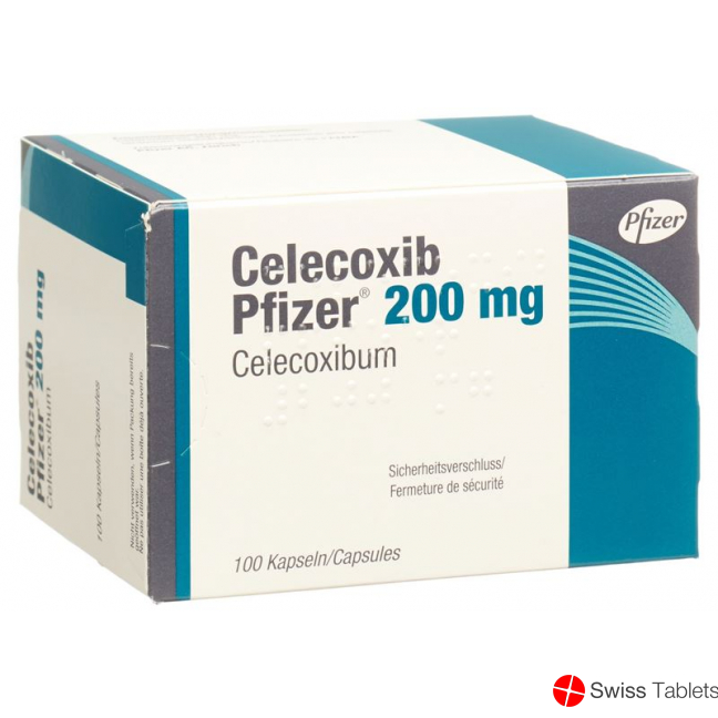 Celecoxib Pfizer Kaps 200 mg 100 pcs Celecoxib Pfizer Kaps 200 mg 100 pcs