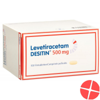 Levetiracetam DESITIN Filmtabl 500 mg 100 pcs
