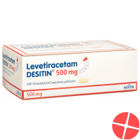 Levetiracetam DESITIN Filmtabl 500 mg 200 pcs