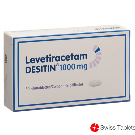 Levetiracetam 1000 mg DESITIN Filmtabl 30 pcs
