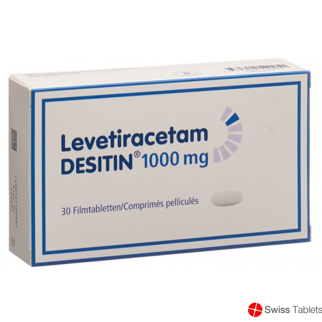 Levetiracetam 1000 mg DESITIN Filmtabl 30 pcs