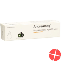 Andreamag Brausetabl 300 mg Orange flavor 20 pcs