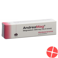 Andreamag Brausetabl 300 mg with raspberry flavor 20 pcs