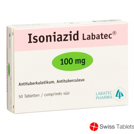 Isoniazid 100 mg tbl Labatec 50 pcs