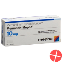 Memantine Mepha Lactab 10 mg 50 pcs