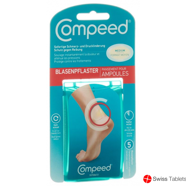 Compeed blister plasters M 5 pcs