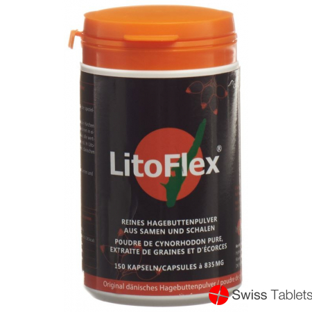LitoFlex original Danish Hagen Butt powder Kaps 150 pcs