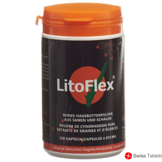 LitoFlex original Danish Hagen Butt powder Kaps 150 pcs